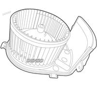 Ventola abitacolo DEA23005 DENSO per RENAULT CLIO II CLIO III