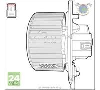 Ventola Abitacolo Elettroventola Interna Denso per IVECO DAILY III IV