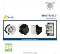 Ventola Abitacolo Elettroventola Interna Sando per MERCEDES SPRINTER 524 519 csg