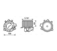Ventilatore interno AVA COOLING FT8439