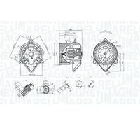 VENTOLA ABITACOLO PER RENAULT SC?NIC I MPV (JA0/1_,