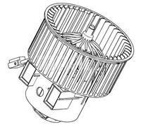 Ventilatore interno MAHLE AB 116 000P