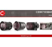 Ventola abitacolo per veicolo con guida a Sx CBW71038AS CASCO per NISSAN JUKE