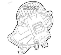 Ventola abitacolo per veicolo con guida a Sx DEA01010 DENSO per ALFA ROMEO MITO