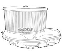 DENSO Nombre de contacts enfichables DEA02002 12V Numero di contatti a spina: 2 Senso rotazione antiorario