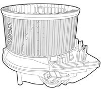 DENSO Ventilatore abitacolo