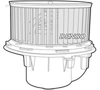 Ventola abitacolo per veicolo con guida a Sx DEA10052 DENSO per VW FORD SEAT