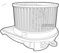 Ventola abitacolo per veicolo con guida a Sx DEA17011 DENSO per MERCEDES-BENZ