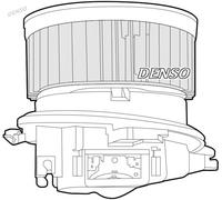 Ventilatore abitacolo PER Peugeot Partner Combispace 1.9 D 51 KW 69 CV