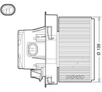 DENSO DEA21012 Ventilatore abitacolo