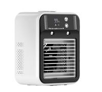 Ventola AC camera da letto con spray - soffiatore di raffreddamento silenzioso portatile, ventilatori di ventilador personali | Display digitale intelligente Cooler d'aria, ventola per paviment