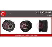 Ventola alternatore con puleggia a ruota libera CCP90101AS CASCO