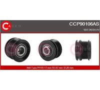 Ventola alternatore con puleggia a ruota libera CCP90106AS CASCO