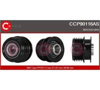 Ventola alternatore con puleggia a ruota libera CCP90116AS CASCO