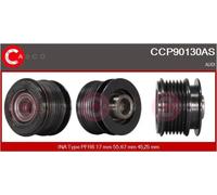 Ventola alternatore con puleggia a ruota libera CCP90130AS CASCO