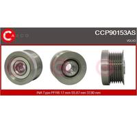 Ventola alternatore con puleggia a ruota libera CCP90153AS CASCO