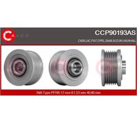 Ventola alternatore con puleggia a ruota libera CCP90193AS CASCO