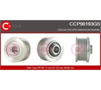 Ventola alternatore con puleggia a ruota libera CCP90193GS CASCO