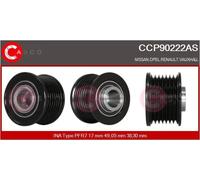 Ventola alternatore con puleggia a ruota libera CCP90222AS CASCO
