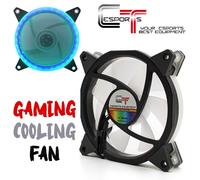 VENTOLA ARIA RAFFREDDAMENTO PER CASE ASSEMBLATO PC GAMING BLU LED 120MM