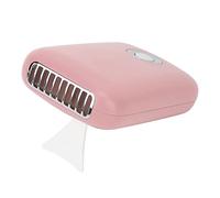 Ventola Asciugale per Ciglia Portatile con 3 Opzioni di velocità e Basso Rumore | Mini Asciugatrice per Ciglia Ricaricabile USB con Supporto a Staffa T | Ventola Rosa Compatta le Innestare (PINK)