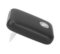 Ventola Asciugale per Ciglia Portatile con 3 Opzioni di velocità e Basso Rumore | Mini Asciugatrice per Ciglia Ricaricabile USB con Supporto a Staffa T | Ventola Rosa Compatta le Innestare (BLACK)