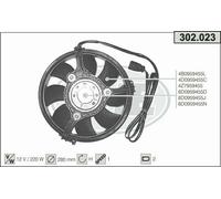 Ventola AUDI A6 4B2,C5 2.7 T 169kw 99-05