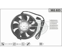 Ventola AUDI A6 Avant 4B5,C5 2.7 T 169kw 99-05