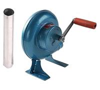 Ventola Barbecue Manuale,Ventilatore per Barbecue, Soffiatore portatile a manovella, con ingranaggio in ferro for camino, barbecue manuale, attrezzo for grigliate all'aperto(200W)