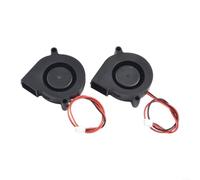 Ventola centrifuga 5015 DC 12 V/24 V con cuscinetto a olio, raffreddamento | Albero della lega del cuscinetto dell'olio, materiale resistente al fuoco di PBT, flusso d'aria 30CFM, a basso rumore 30dB