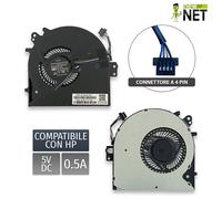 Ventola compatibile con HP Pavilion 15-bc233TX 15-bc234TX 15-bc235TX 5 V