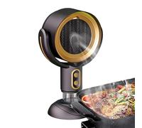 Ventola compatta: estrattore portatile, pulitore agli ioni negativi | L'elettrodomestico pratico per eliminare gli odori di cucina riducendo l'accumulo di fumo e l'aria rinfrescante in esso