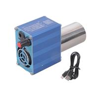 Ventola compatta in metallo ad alto numero di giri con cavo USB 5 V 12 V in ingresso velocità variabile per avviare la ventilazione Smogs Ventilatore USB portatile esterno