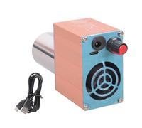 Ventola compatta in metallo ad alto numero di giri con cavo USB 5 V 12 V in ingresso velocità variabile per avviare fumi ventilazione esterna in metallo Shell ventilatore