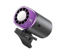 Ventola Con Clip - Piccola E Potente Ventola Da Tavolo USB | Ventilatore A Morsetto LED Regolabile A 199 Velocità Per Auto - Vent0la Di Raffreddamento Del Veicolo - Per Camper, Berline, Campeggio, Via