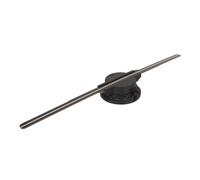 Ventola con Ologramma 3D, 234 Perline LED Ventola Olografica 3D da 16,9 Pollici (Spina europea)