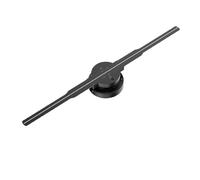 Ventola con ologramma 3D Proiettore Olografico 3D Fan 42cm 244 LED App Control Display A LED Segnale Pubblicitario Macchina Logo Personalizzato Lettore Ventilatore Olografico(42cm Upgrade)