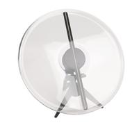 Ventola con Ologramma 3D, Proiettore Olografico a 224 LED da 1300 Giri/min Display Pubblicitario per Natale, Proiettore con Ologramma con Ventola a LED con Telecomando per (Spina