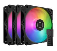 Ventola Cooler Master SickleFlow Edge 120 ARGB 3-Pack 690-2500 RPM Nero Ventola Cooler Master SickleFlow Edge 120 ARGB 3-Pack 690-2500 RPM Nero