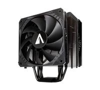 Ventola CPU Abysm Gaming Snow IV da 120 mm con dissipatore a 4 tubi di calore - Velocità massima 1600 giri/min - Colore nero
