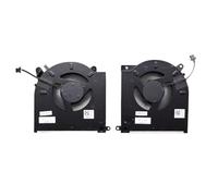 Ventola CPU GPU per laptop per Alienware M15 R3 / M15 R4 0D1X38 D1X38 DFSCK324162A2E FM7D EG50061S1-C080-S9A DC28000RJSL 0TG9V0 TG9V0 DFS240012AE0T FM7C EG50061S1-C070-S9A DC28000RKSL DC12V Una Coppia