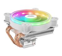 Ventola CPU Mars Gaming MCPU220 ARGB da 120 mm bianca