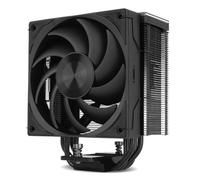 NOX XTREME PRODUCTS HUMMER H-400 Dissipatore di calore per CPU FBD, compatibile con Intel e AMD, ventola PWM da 120 mm, 4 heatpipes in rame, dissipatore in alluminio, colore nero