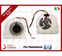 Ventola Fan CPU HP Elitebook 8560W 8560P 8570W (Versione 3 fori vite)