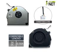 Ventola CPU sinistra compatibile con Lenovo Legion Y7000 2019 Type 81NS