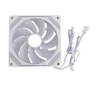 Ventola CPU Ventola del Telaio ARGB da 140 Mm, Ventola di Raffreddamento del Computer Silenziosa PWM a 4 Pin da 650 a 1600 Giri/min, Sincronizzazione della Scheda Madre RGB