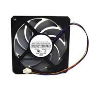 Ventola D1225C12B5CPAC1 DC12V 0,092A 12025 di raffreddamento a 4 fili da 12 cm