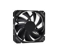 Ventola da 120 mm nero PWM 4pin 12v DC Fan Case for processore CAMPIO COMPRESSIONE ACQUA CREELLO CHOLORE STALLO VOLUME ARIA ALTO ARIA (Blade Color : 1 Fan)