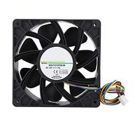 Ventola da 120 mm Ventola PWM a 4 pin, DC12V 1.5A PWM Velocità di raffreddamento Ventola di raffreddamento con controllo della temperatura, Ventole del radiatore da 120 mm Dissipatori