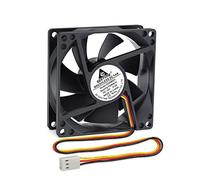 Ventola da 80 mm, ventola da 80 mm, ventola da 80 x 25 mm, ventola da 8 cm, ventola da 12 V, ventola di raffreddamento per router PSU Cabinet Inverter ventola di ventilazione di ricambio